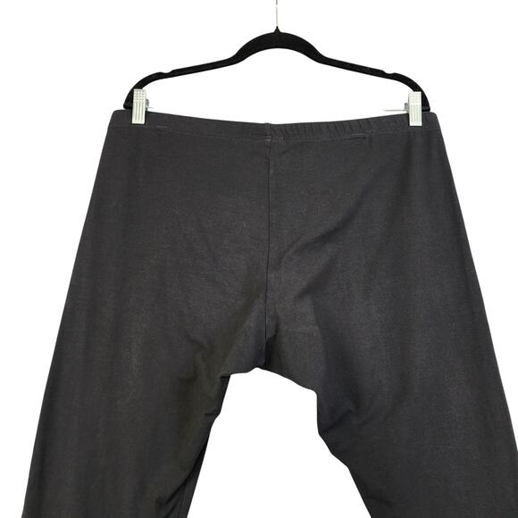 J Jill Womens Black Leggings Plus Size 2X Black Comfy Stretch Basic Lightweight - Picture 4 of 8